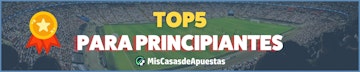 Top5 mejores casas de apuestas para principiantes