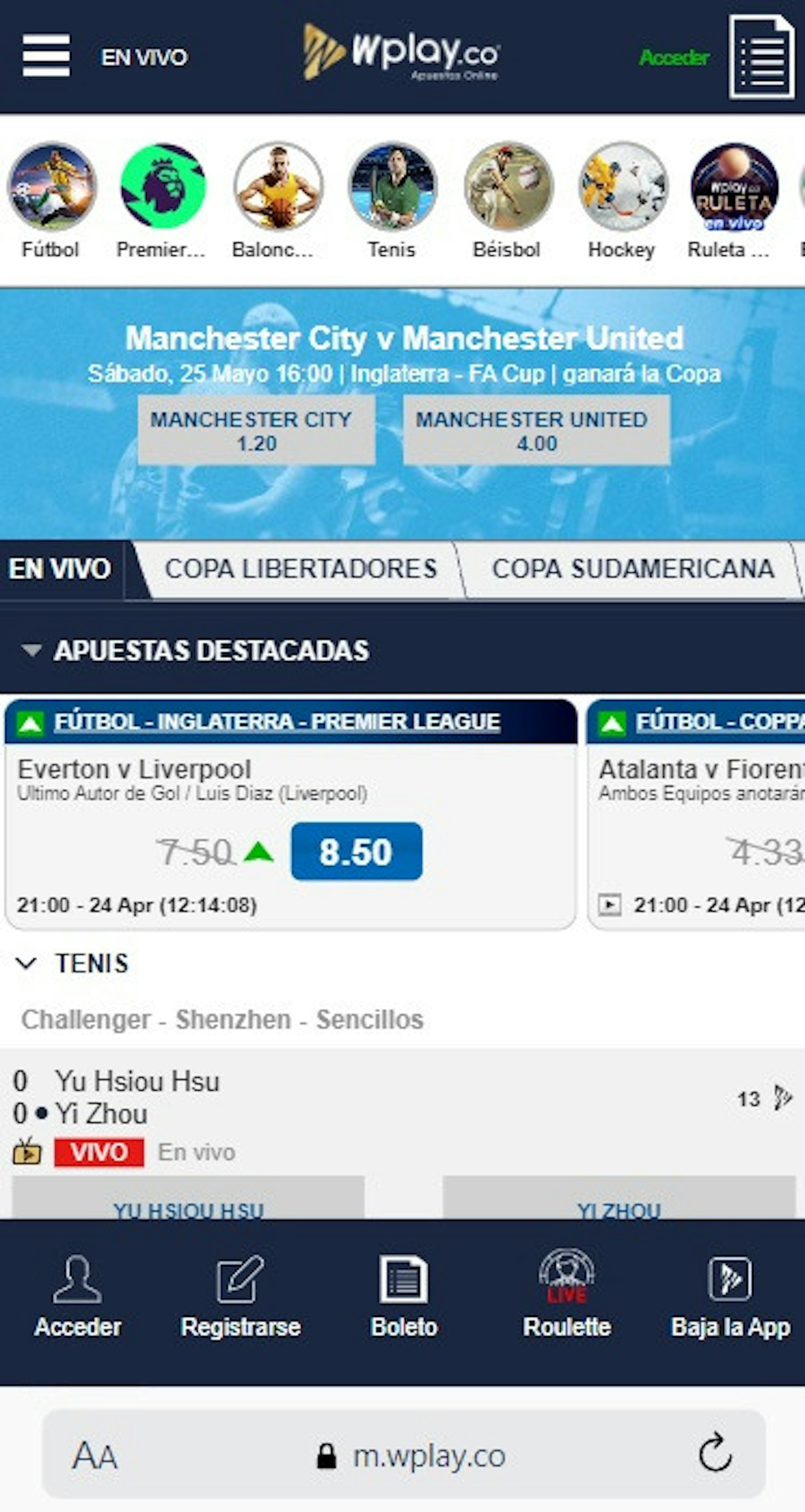 Wplay Apuestas