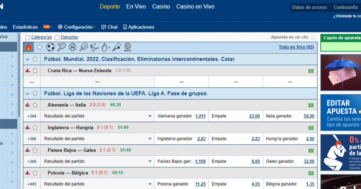 Marathonbet Apuestas