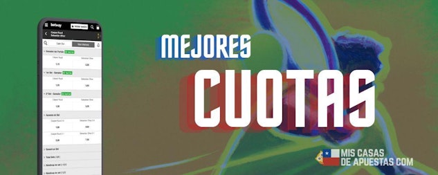 Cuotas en casas de apuestas de tenis en Chile
